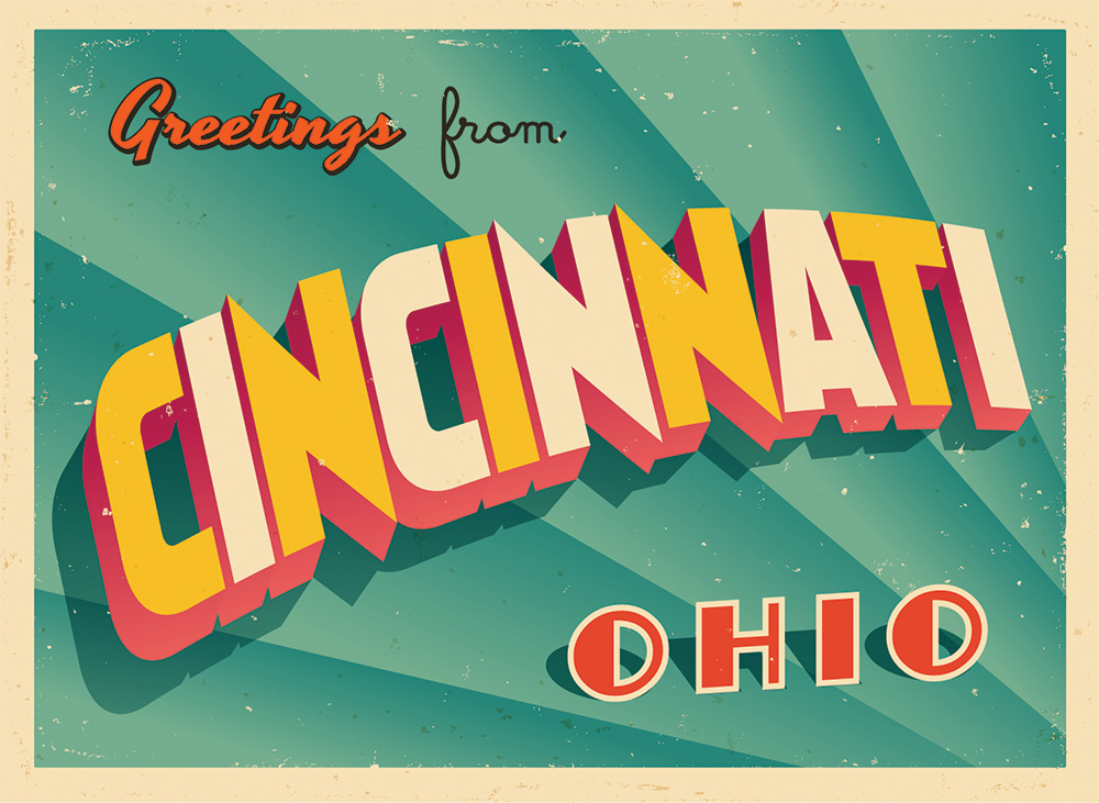 Cincinnati Ohio Postcard